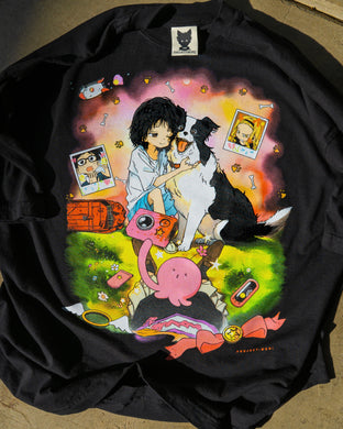 Happiness Tee (BLACK)