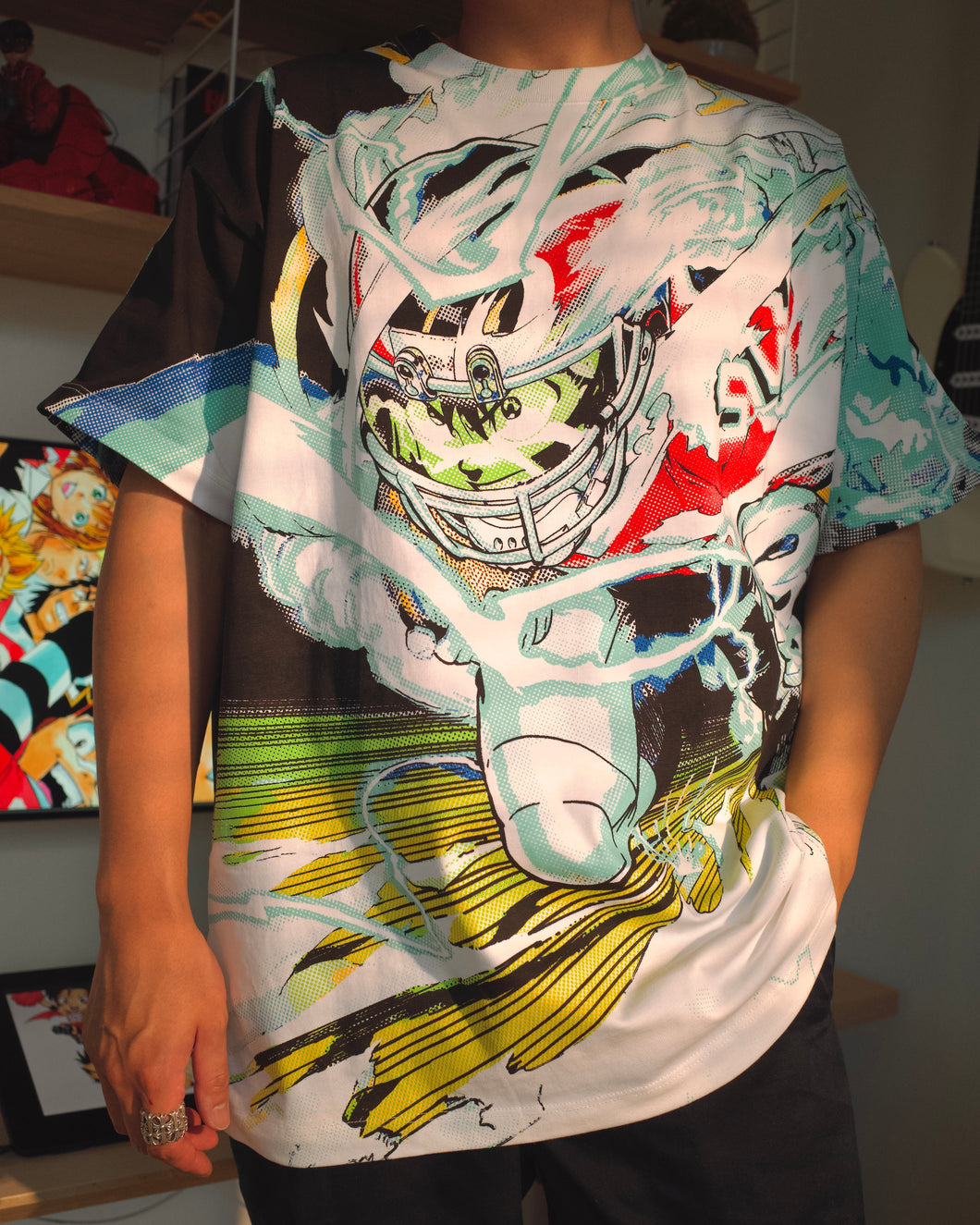 Eyeshield21 All Over Print tee (IN-STOCK)