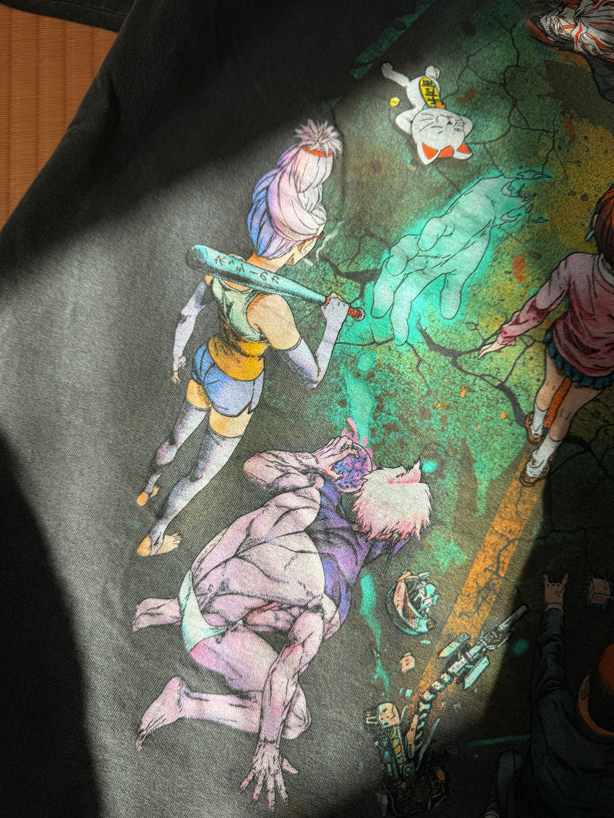(FADED Black) Neo-Turbo Tee