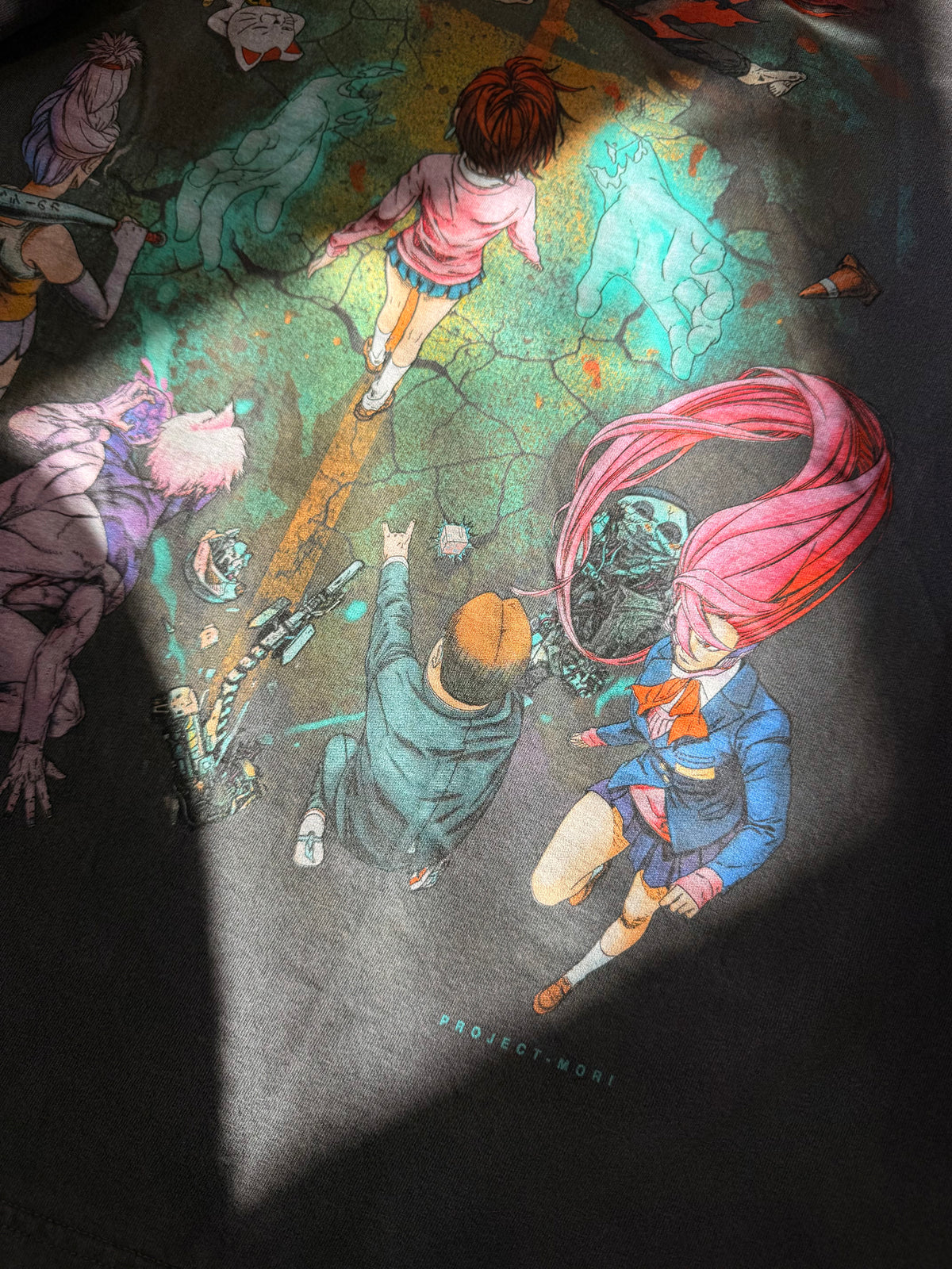 (FADED Black) Neo-Turbo Tee