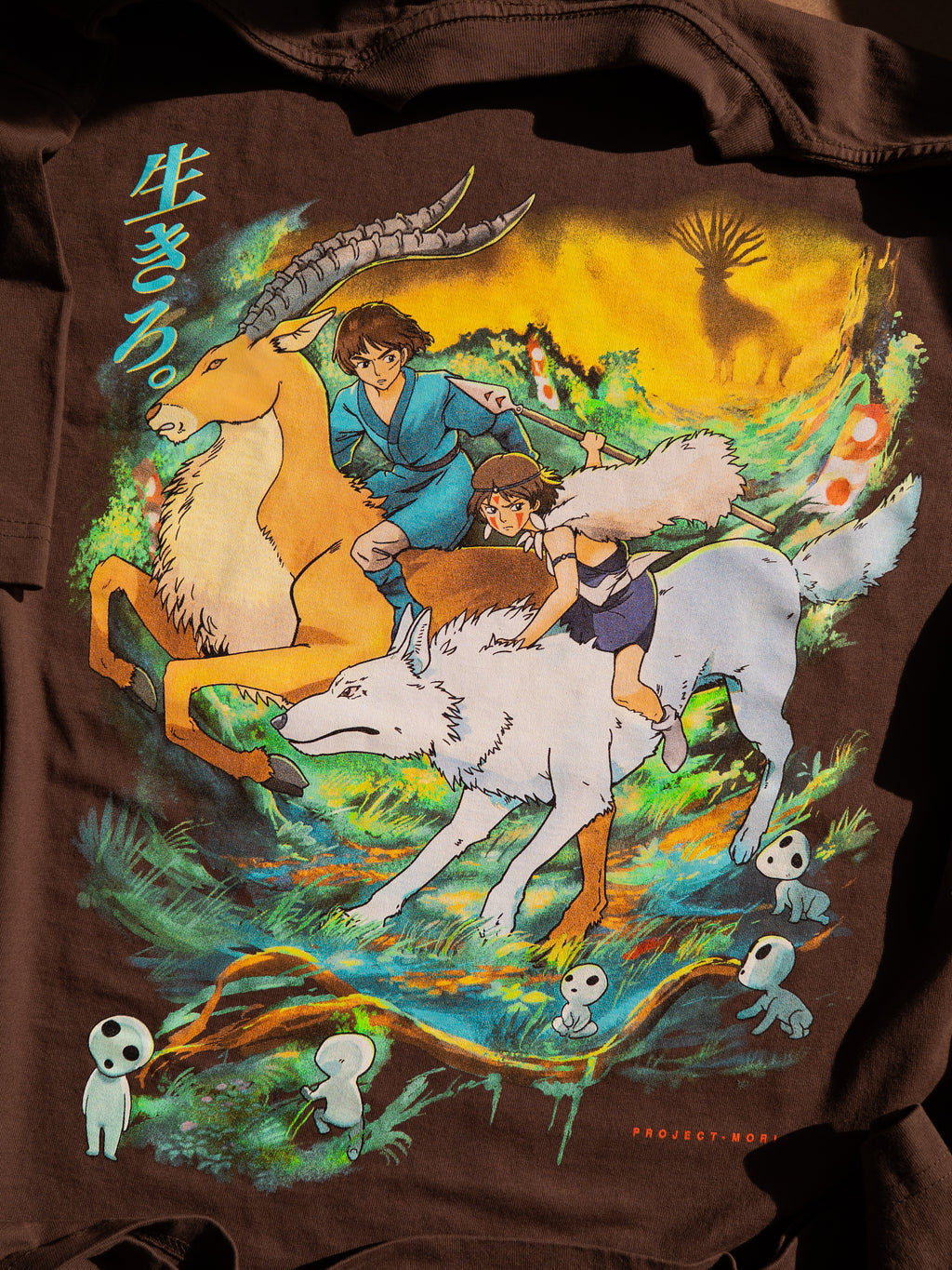 Mononoke Hime Tee (Chocolate)