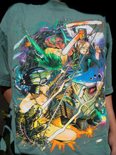 Load image into Gallery viewer, Love, Lies and Detonation tee (ATL GREEN)