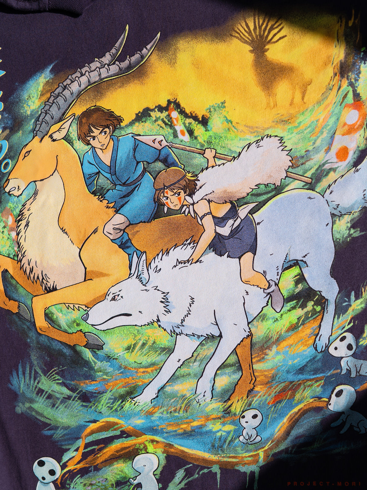 Mononoke Hime Tee (Purple)