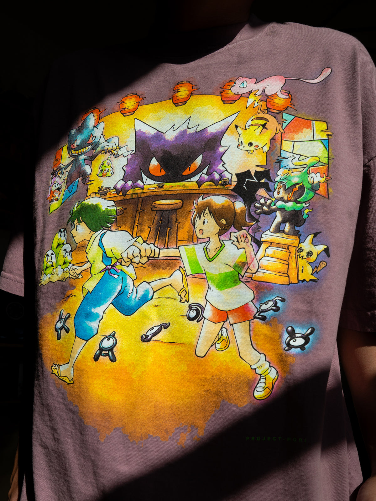Phantom Festival tee (Mauve)