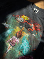 (FADED Black) Neo-Turbo Tee