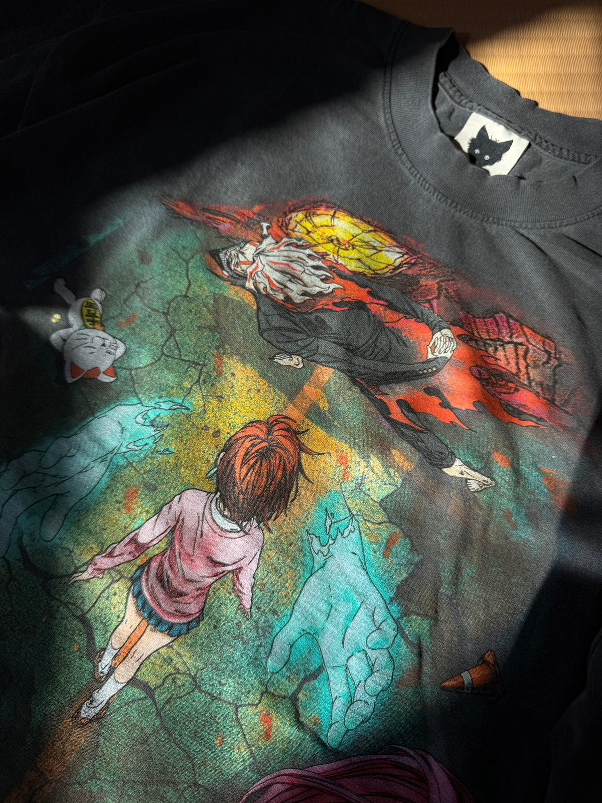 (FADED Black) Neo-Turbo Tee