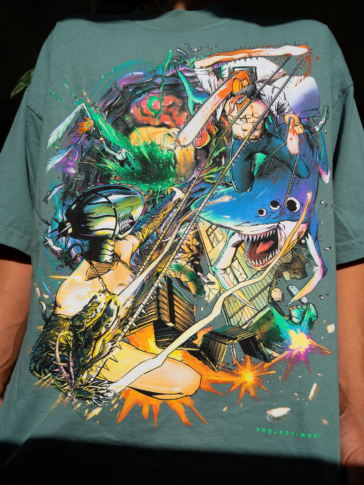Love, Lies and Detonation tee (ATL GREEN)