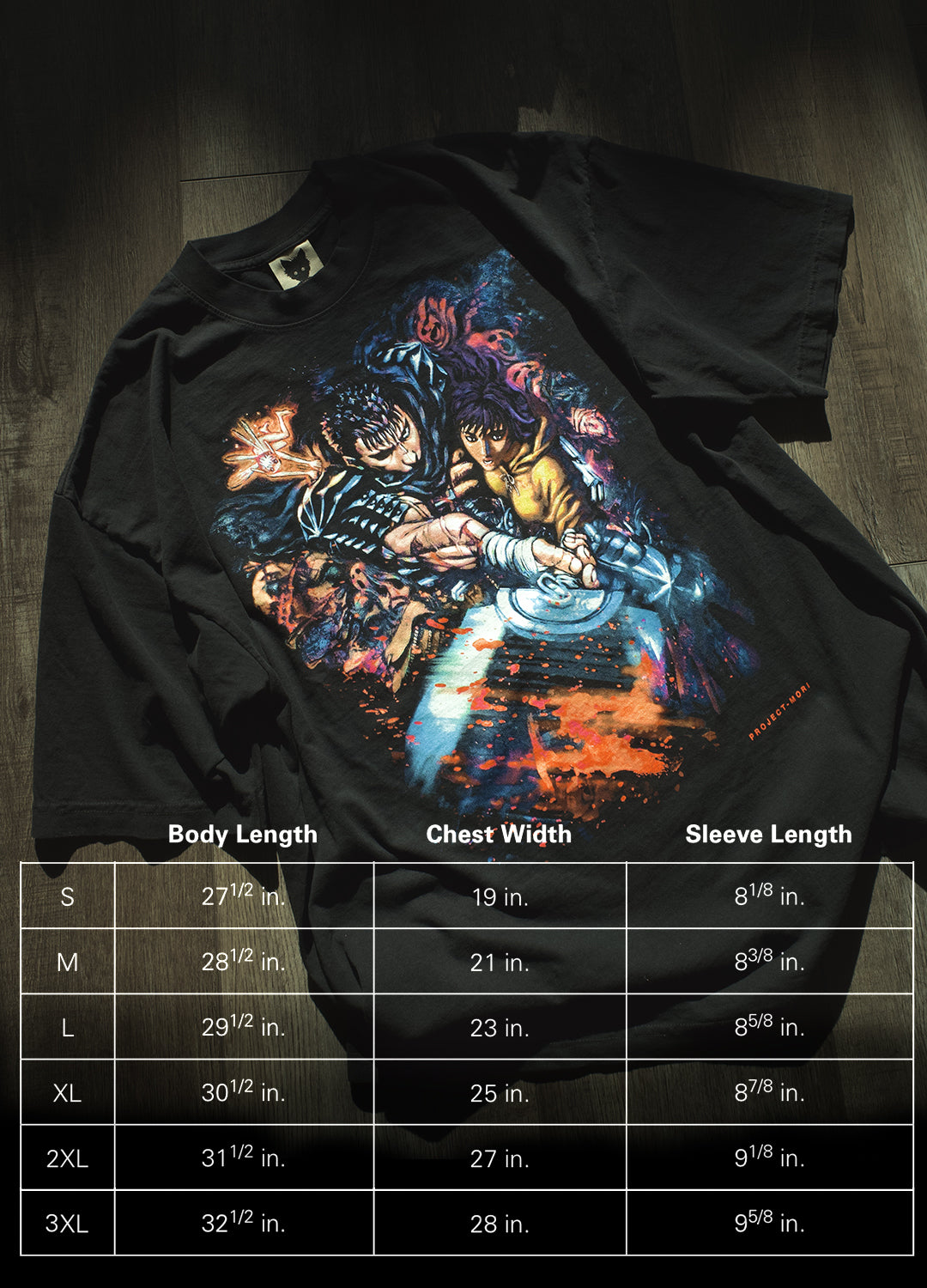 Guts & Casca tee