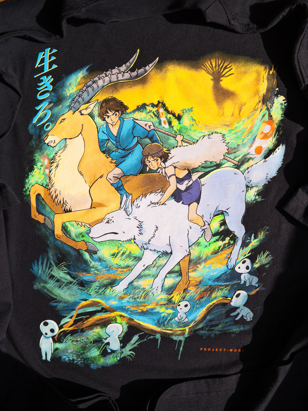 Mononoke Hime Tee (BLACK)