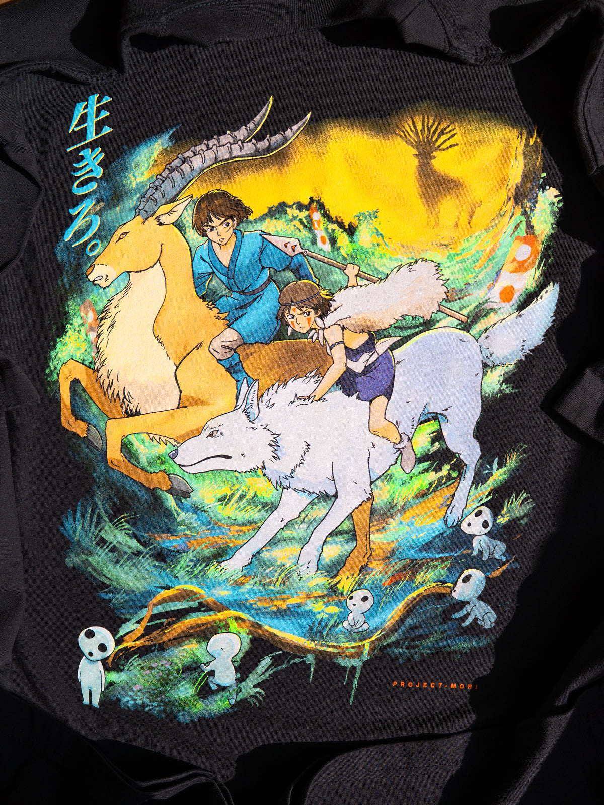 Mononoke Hime Tee (BLACK)
