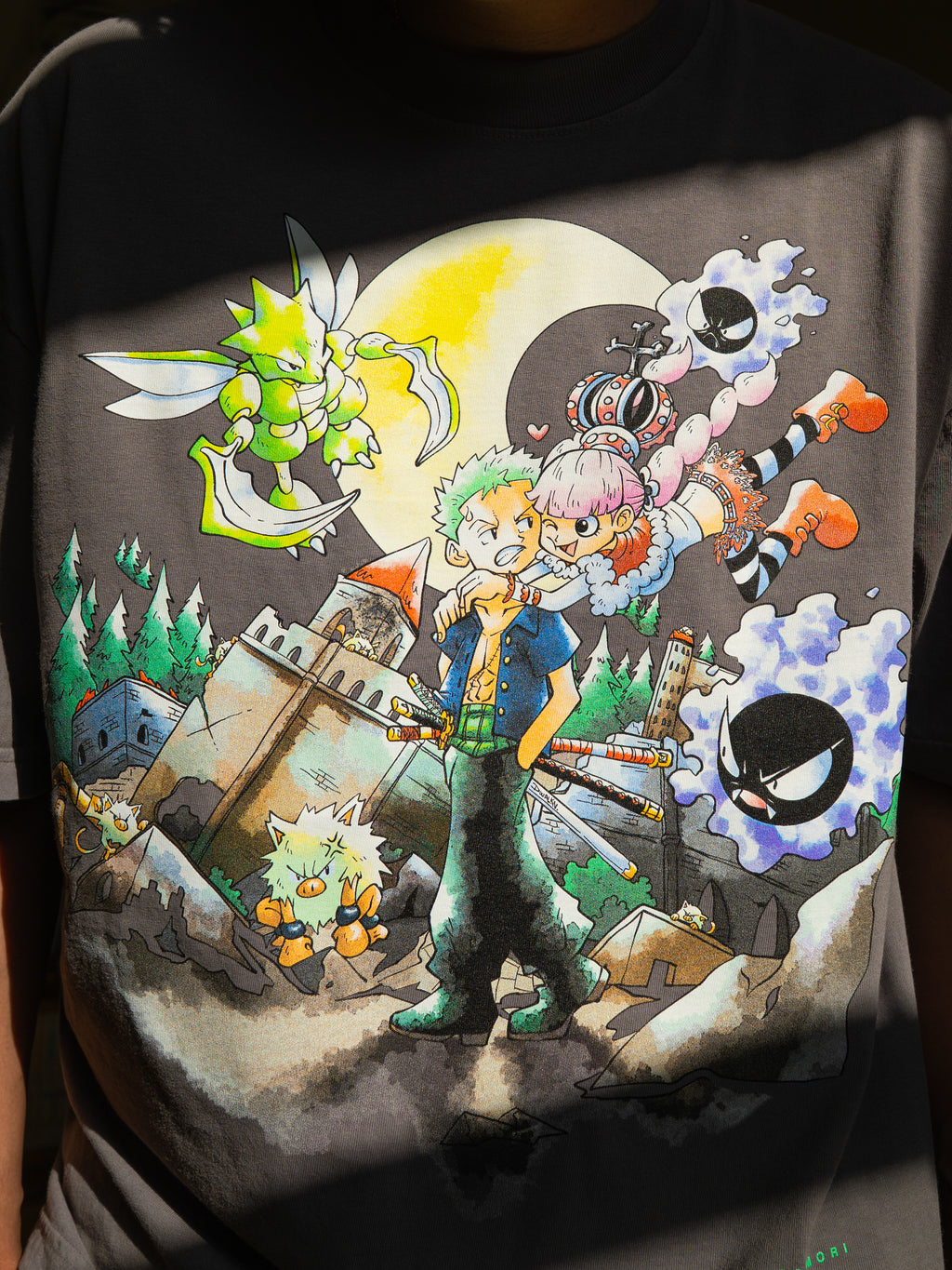 Z x P Trainer Tee (CHARCOAL)