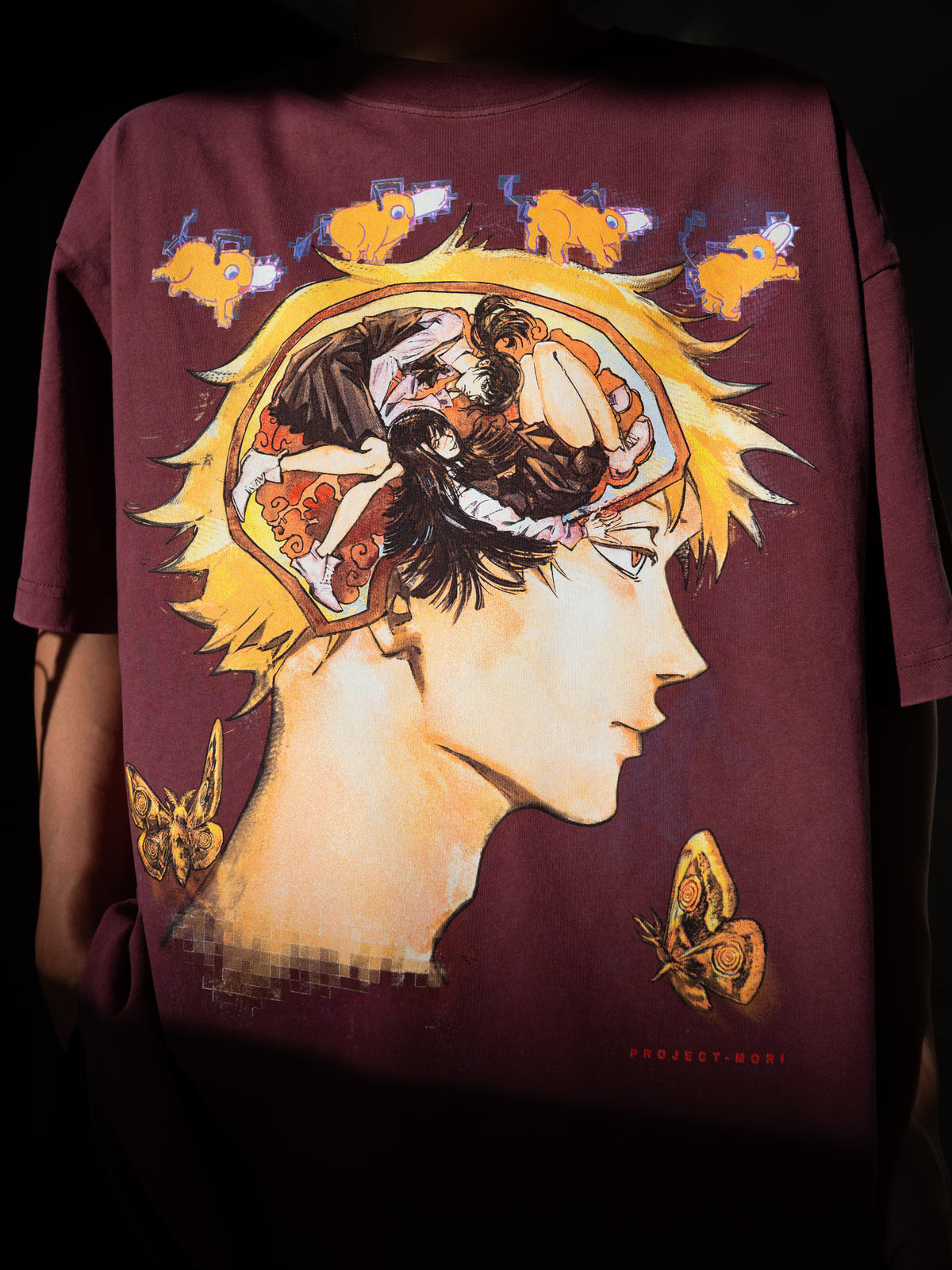 Headspace Tee (Burgundy)