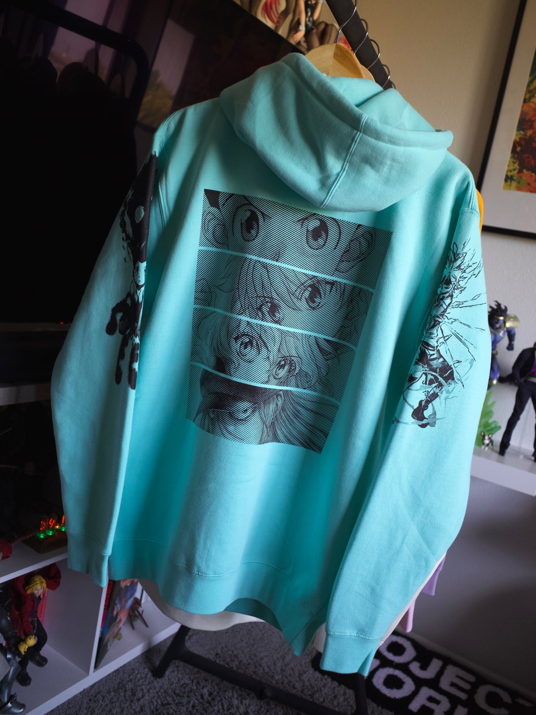 Anger x And x Light Hoodie (MINT)