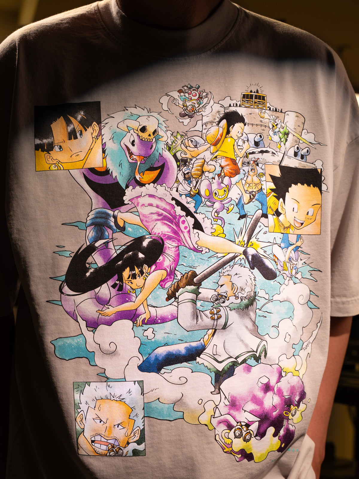 Marineford x Trainer Tee (Cement Gray)