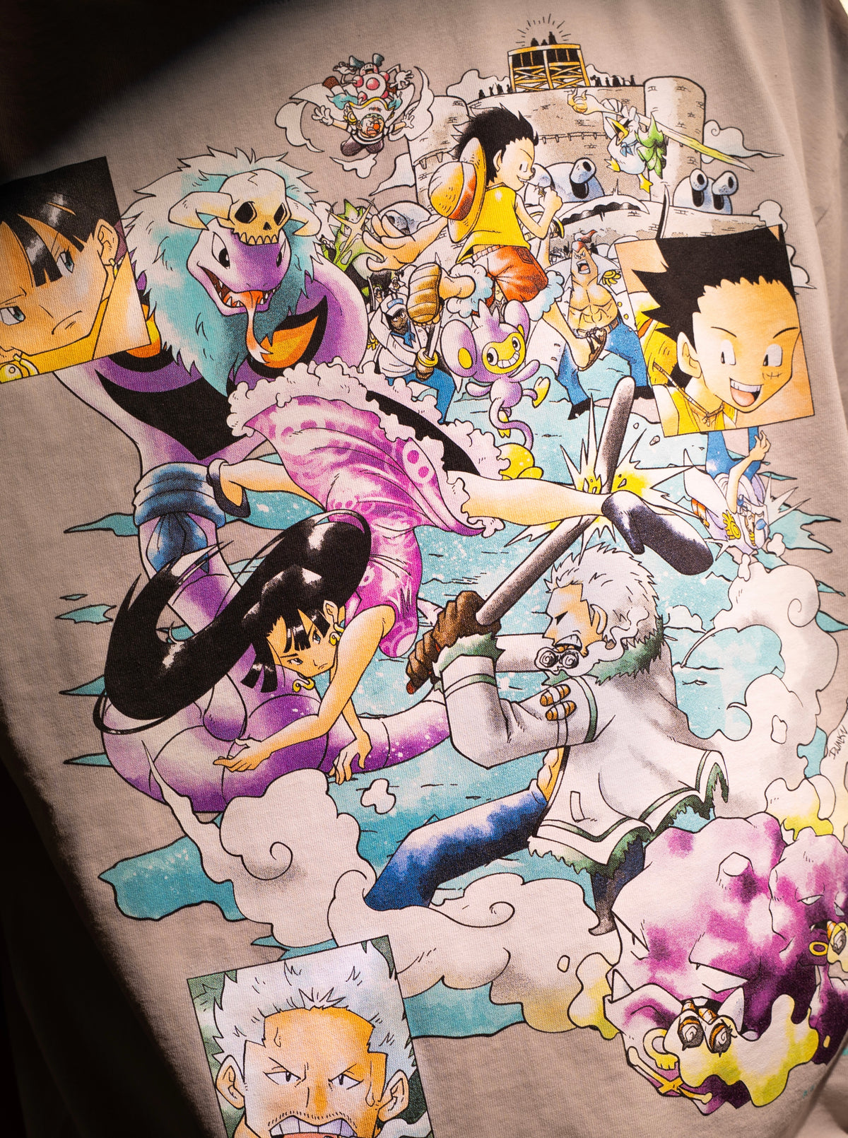 Marineford x Trainer Tee (Cement Gray)