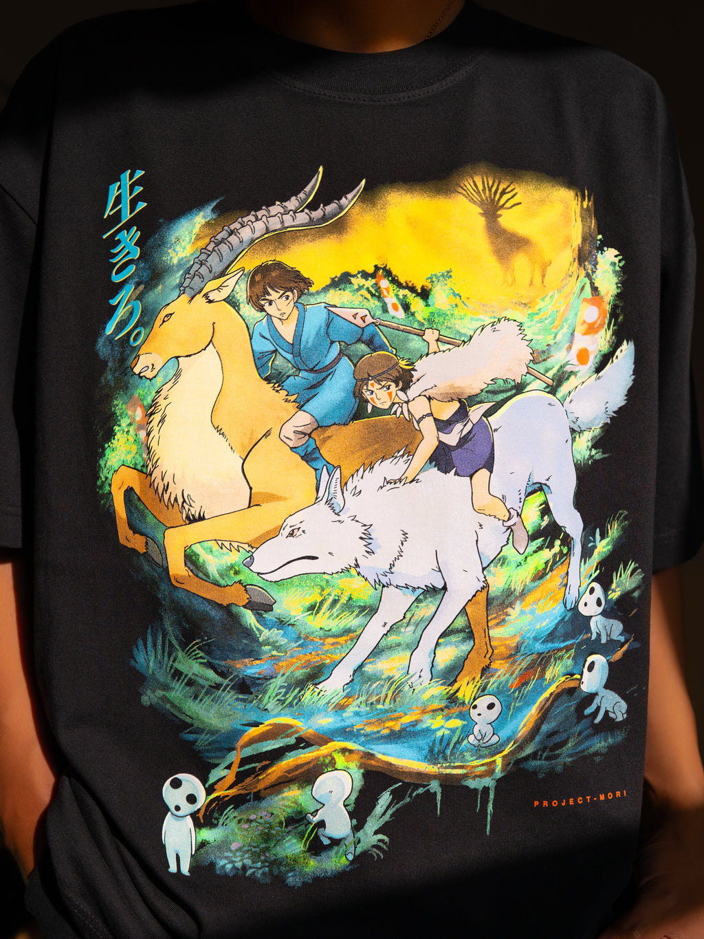 Mononoke Hime Tee (BLACK)