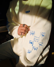 Load image into Gallery viewer, Beyond Journey’s End Blueprint Crewneck Sweater