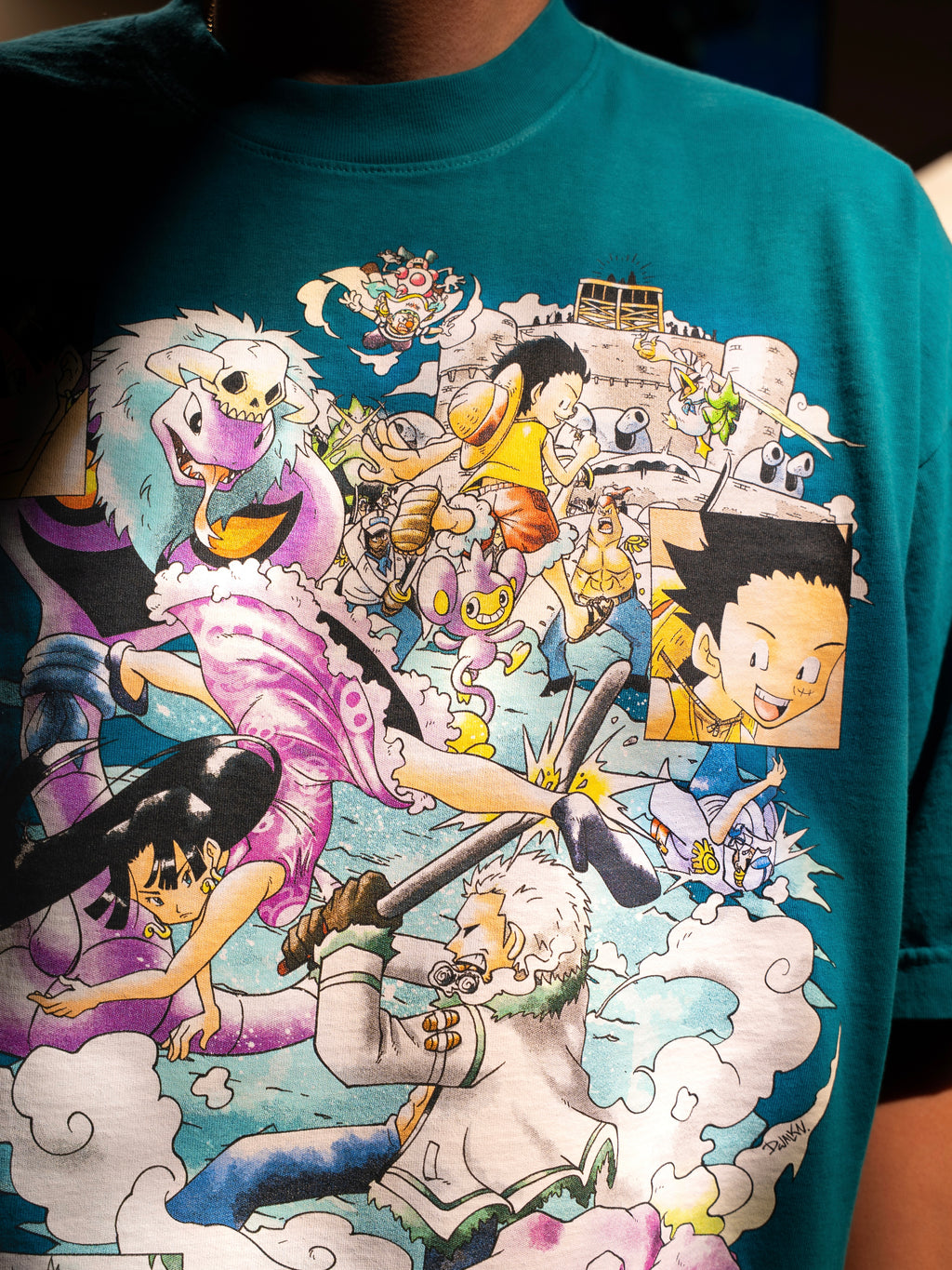 Marineford x Trainer Tee (Dark Teal)