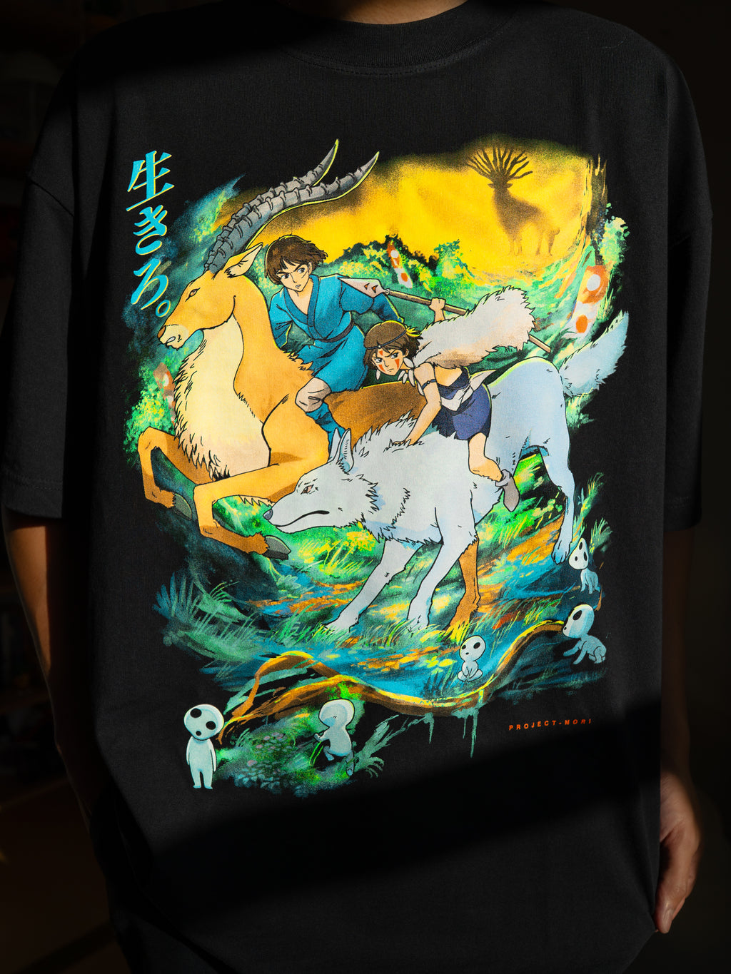 Mononoke Hime Tee (BLACK)