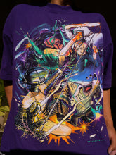 Load image into Gallery viewer, Love, Lies and Detonation tee (PURPLE)