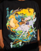 Mononoke Hime Tee (BLACK)