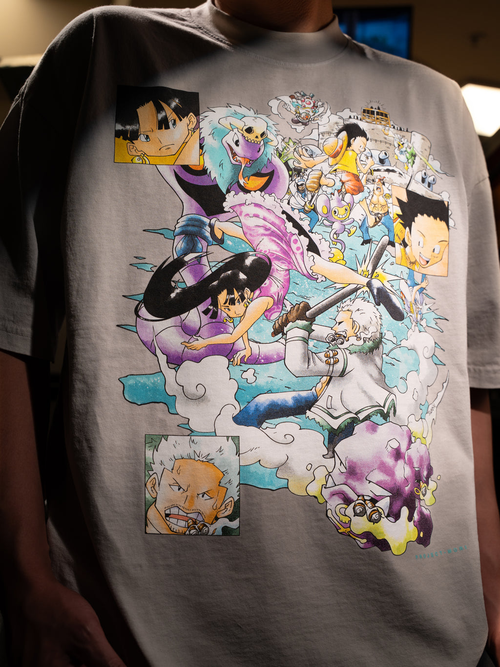 Marineford x Trainer Tee (Cement Gray)