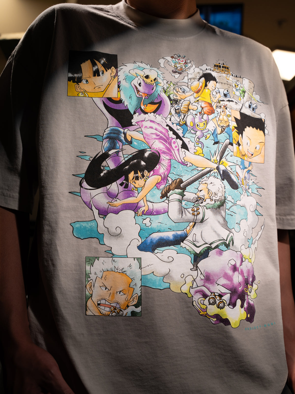 Marineford x Trainer Tee (Cement Gray)