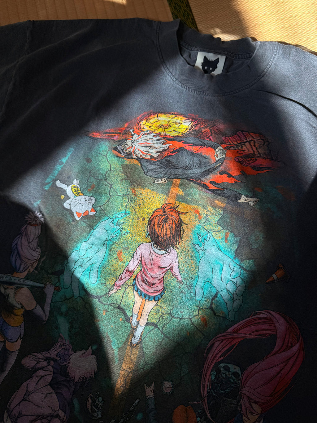 (FADED Black) Neo-Turbo Tee