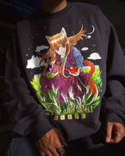 Load image into Gallery viewer, HOLO Crewneck Sweater (OFF-BLUE)