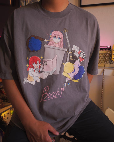 BOCCHI tee (CHARCOAL)