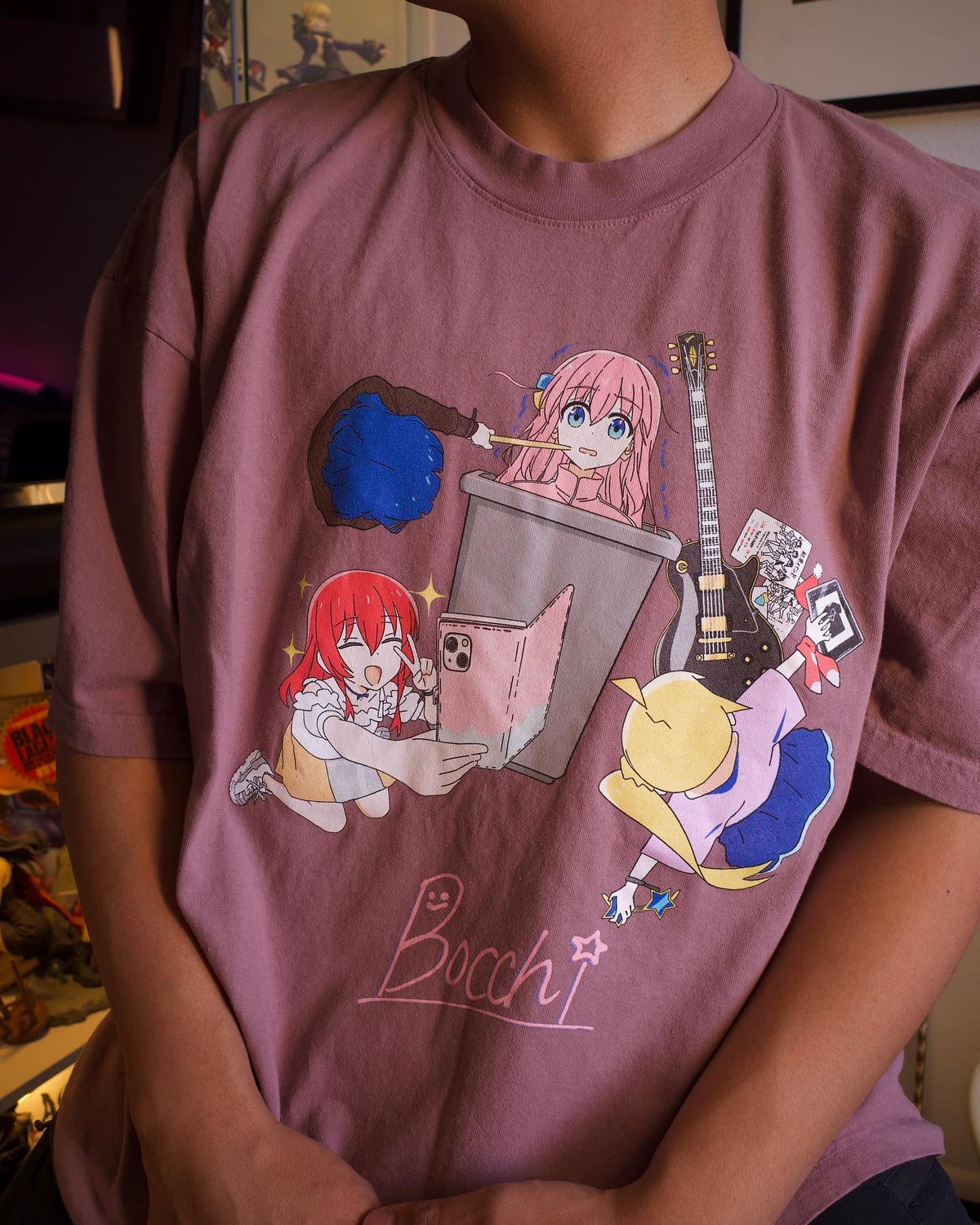 BOCCHI tee (MAUVE)