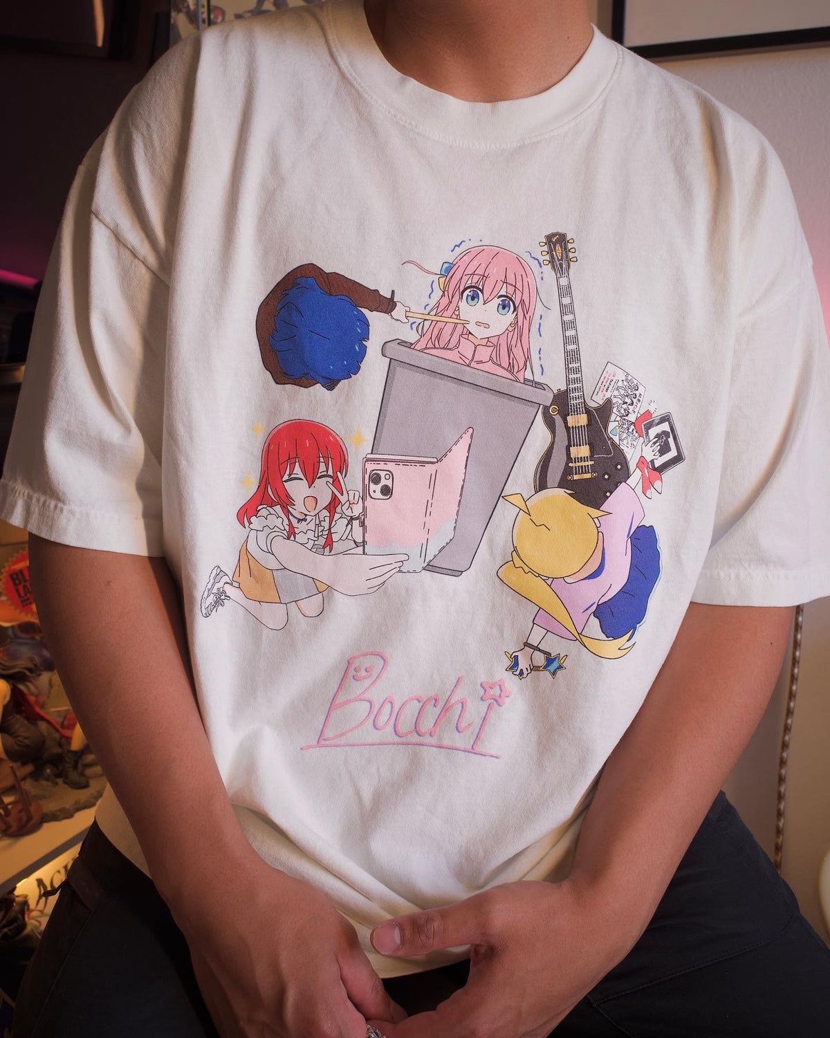 BOCCHI tee (OFF-WHITE)