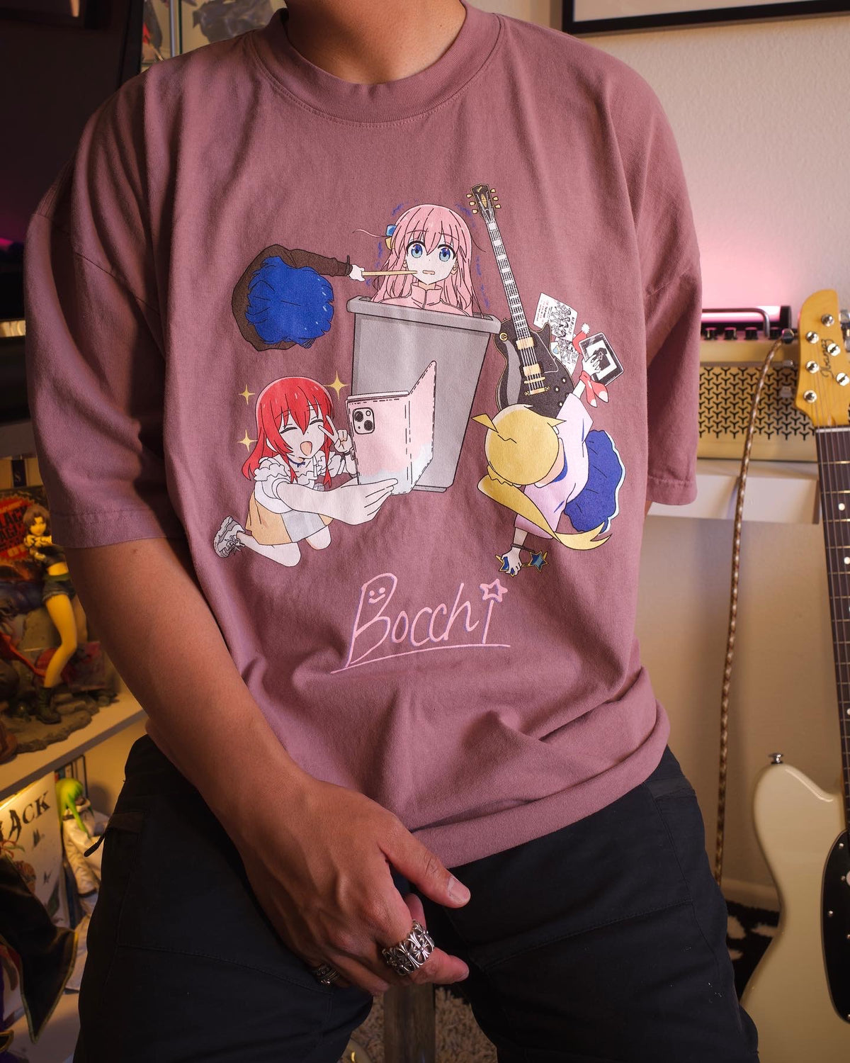 BOCCHI tee (MAUVE)