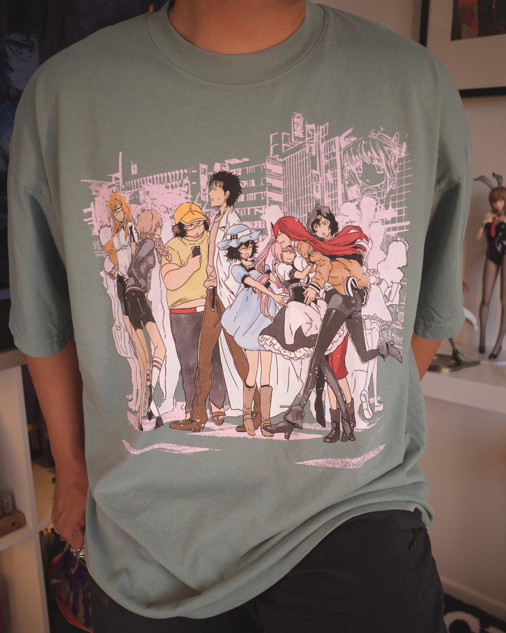 Steins;Gate tee (ATL GREEN)