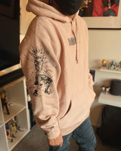 Load image into Gallery viewer, Anger x And x Light “Heavyweight”Hoodie (DUSTY PINK)