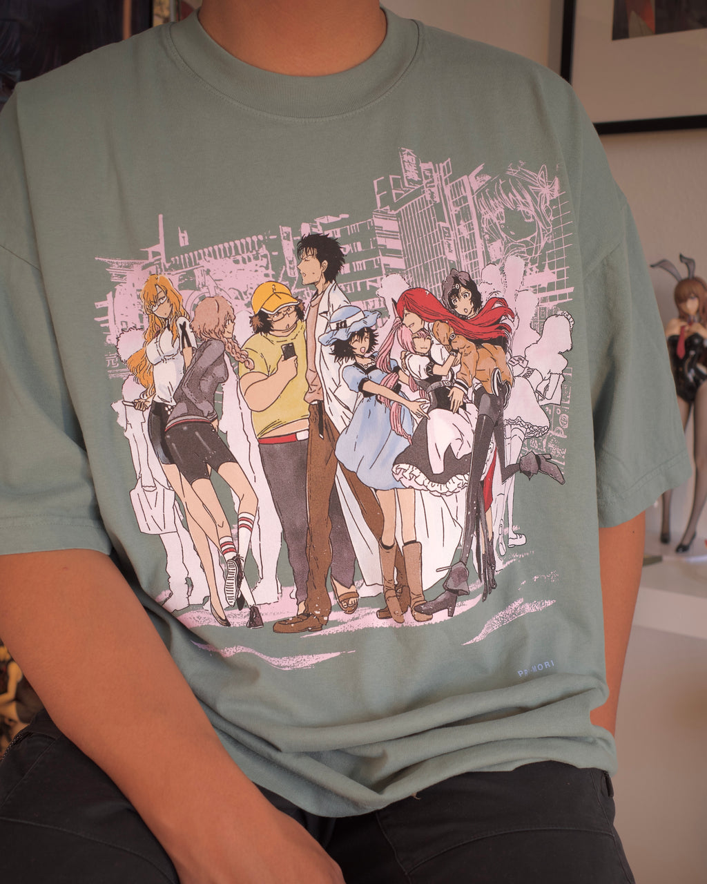 Steins;Gate tee (ATL GREEN)
