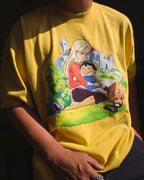 B-GRADE Ousama tee IN STOCK(SPECTRA YELLOW)
