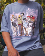 Steins;Gate tee (CLEAR BLUE)