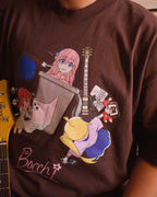 BOCCHI tee (CHOCOLATE)